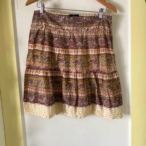 Paisley skirt